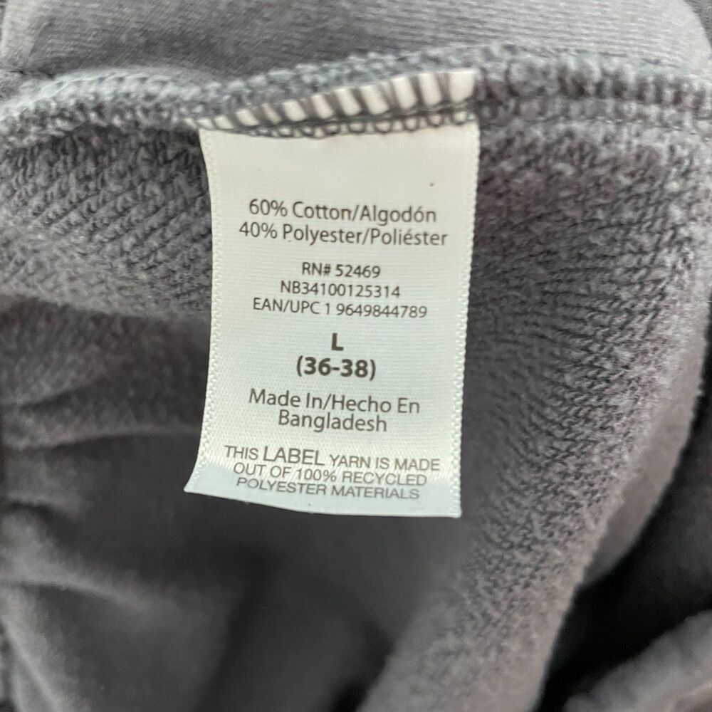 No Boundaries Sweatpants Men L Gray Lounge Pullon Drawstring Joggers - Picture 4 of 11